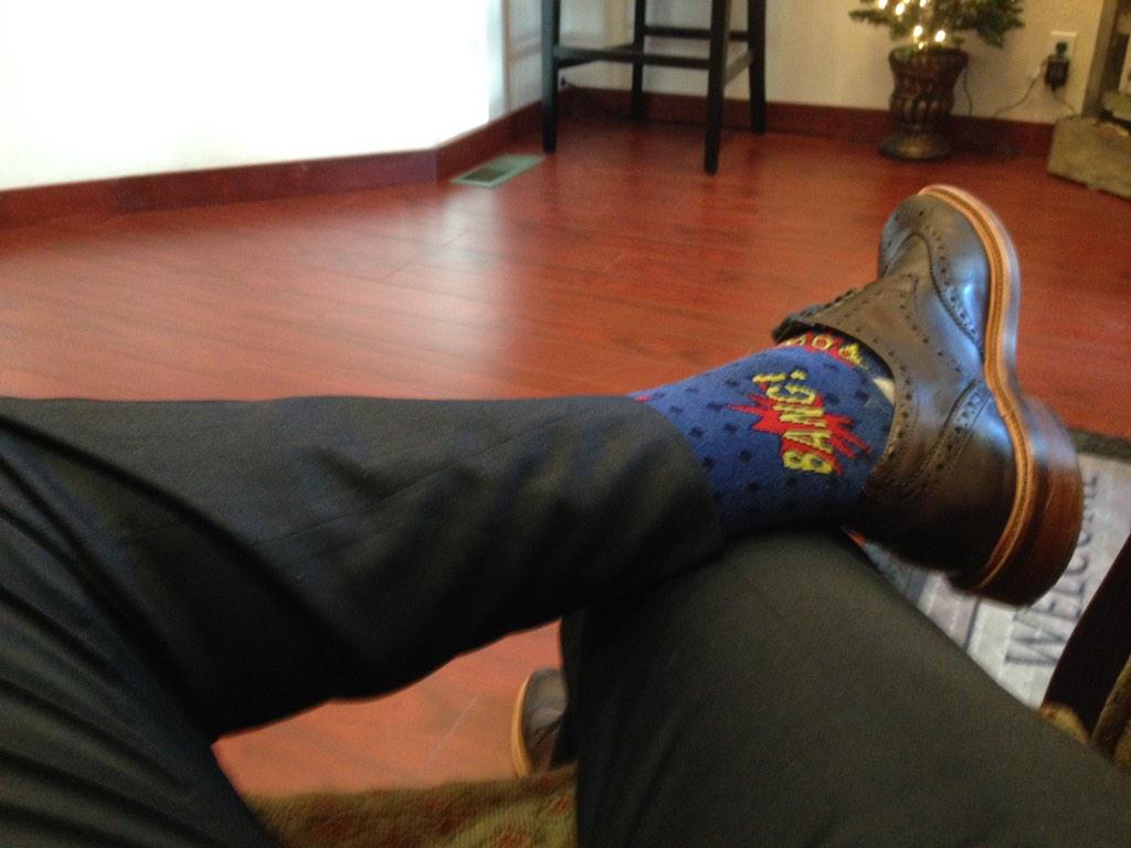 ComicBookMenAMC's tweet photo. RT @KevinHinesStory: #SockFriday #ComicSocks @Marvel @MarvelUK @Comic_Con @DCComics @ComicBookMenAMC #ComicsRAwesome http://t.co/AzS4Jngm76