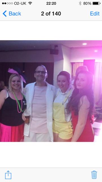 rimmer64's tweet photo. A great 50 . With his girls he loved is much xx http://t.co/I9iXAm7eDq