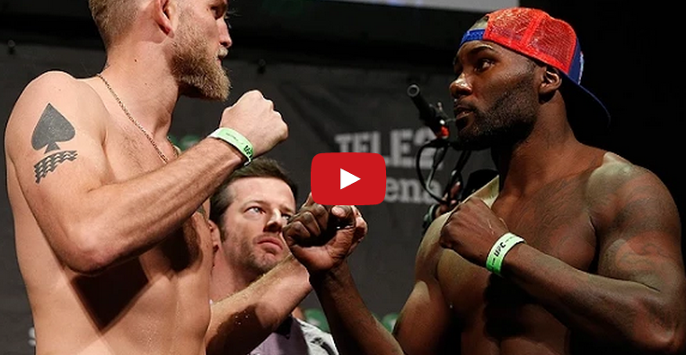 MMALatinAmerica's tweet photo. #UFCStockholm Gustafsson vs. Johnson. Lo Mejor del Pesaje http://t.co/5R47XU2oaW #UFConFOX14 #UFCFightNight http://t.co/OIxOj9EqvN