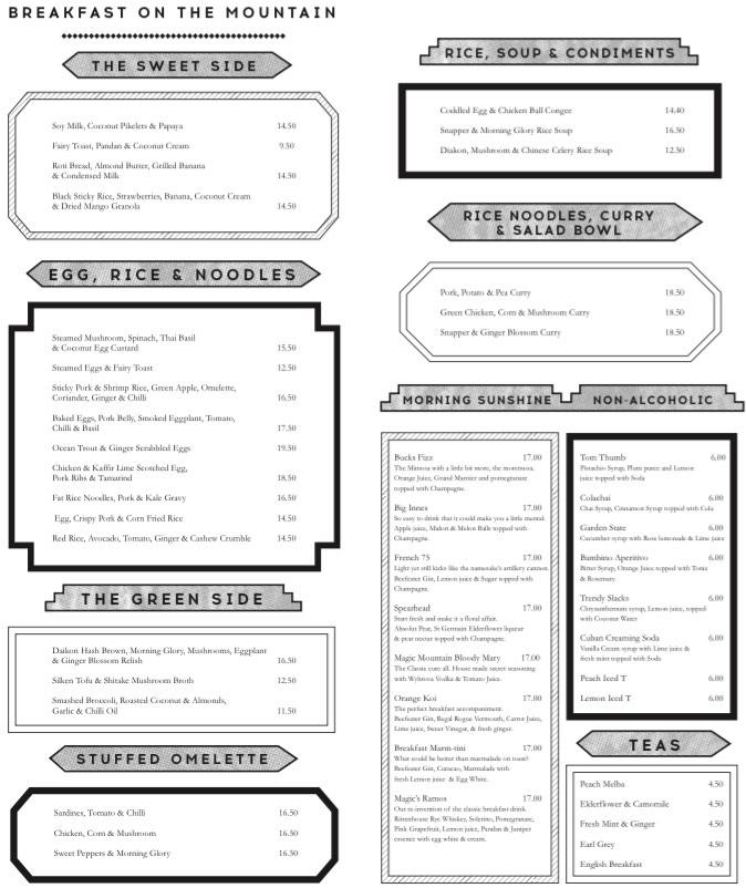 We're open this wknd &amp; Australia Day for lunch&amp; dinner til late. Breakfast launches Tues. Breakfast menu sneak peak x