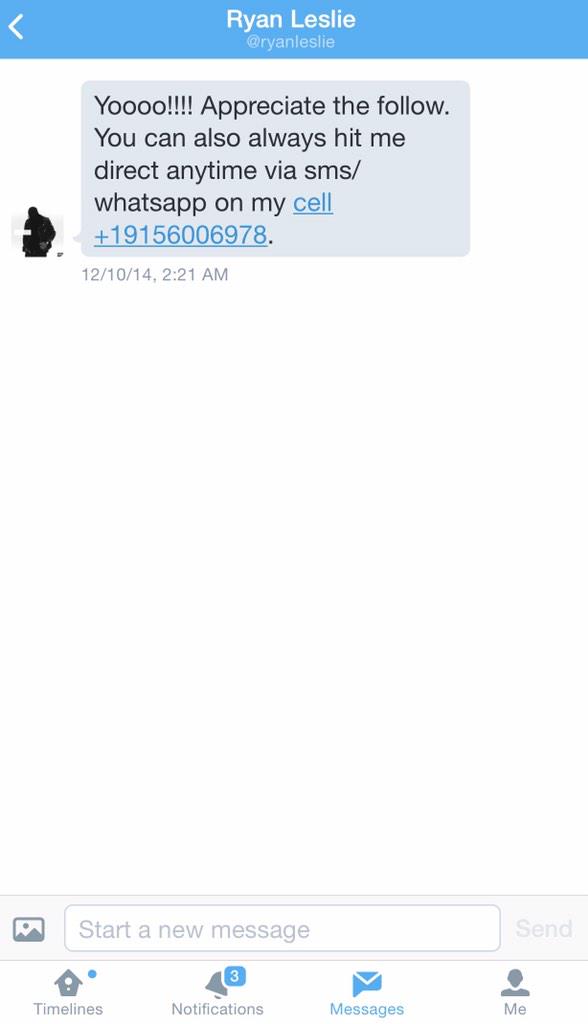 FLEnt_'s tweet photo. Really? Thanks Ryan! 😊 @ryanleslie #NoThisDoesntSeemLikeSpamAtAll http://t.co/HMoGo9WoEq