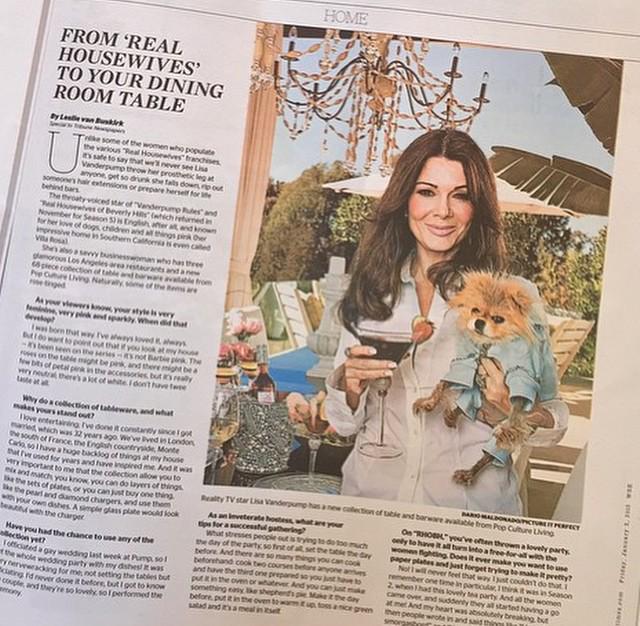 VanderpumpBH's tweet photo. We were so excited to see @LisaVanderpump & #VanderpumpBH mentioned in @latimes Market Place! #TGIF http://t.co/izpJ7iYtaG