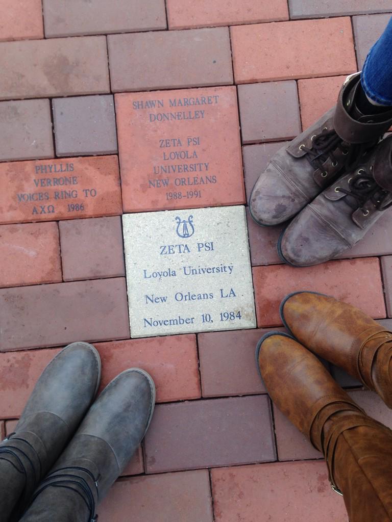 Our chapter's brick on headquarter grounds!