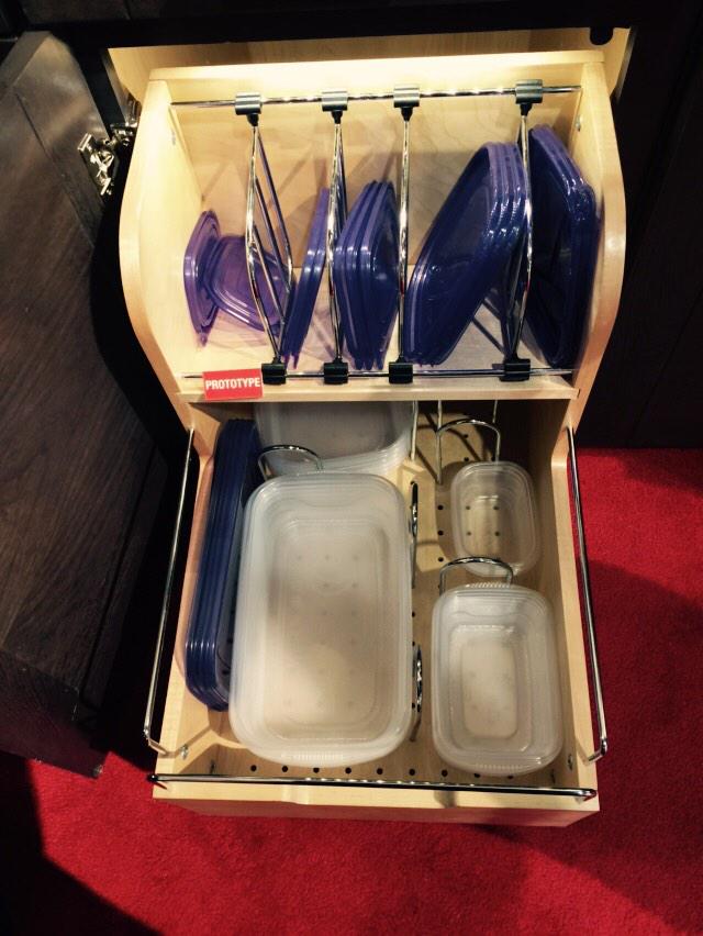 Carla_Aston's tweet image. Prototype storage from @REVASHELF - I&apos;d say they hit this one out of the park! #BlogTourVegas #kbis2015