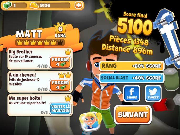 HamzaJacobe's tweet photo. Je viens de marquer 5100 points avec Matt en utilisant la planche http://t.co/L8cWRYsz1a