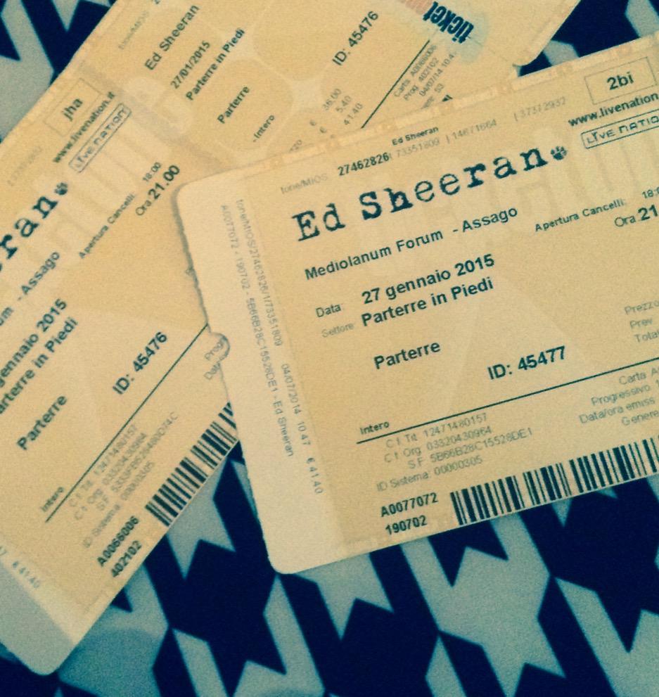 NicoleTTaG79's tweet photo. 27 Gennaio2015 Waiting for #EdSheeran  #Sing #ForumAssago #Milano #LoveMusic http://t.co/hzA4IitUKu