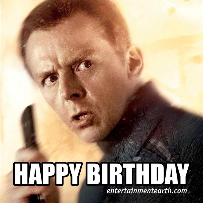 Happy 45th Birthday to Simon Pegg of Star Trek! Shop Collectibles:  