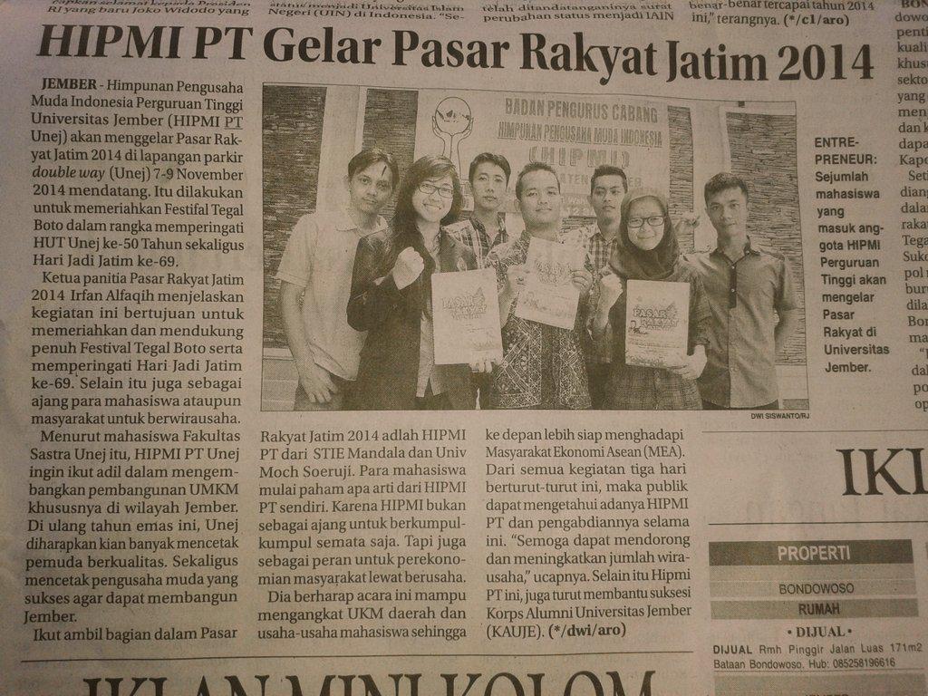#latepost #radarjember #pasarrakyat <a href="/hipmijember/">HIPMI Jember</a>