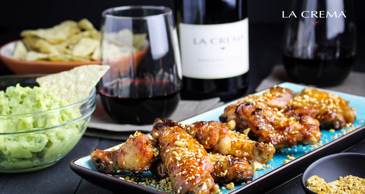 LaCremaWines's tweet photo. This is how we do wings for the Big Game, #lacremastyle. #recipe #seattlevsnewengland http://t.co/V5IZihilvt http://t.co/0YaBHdCydL
