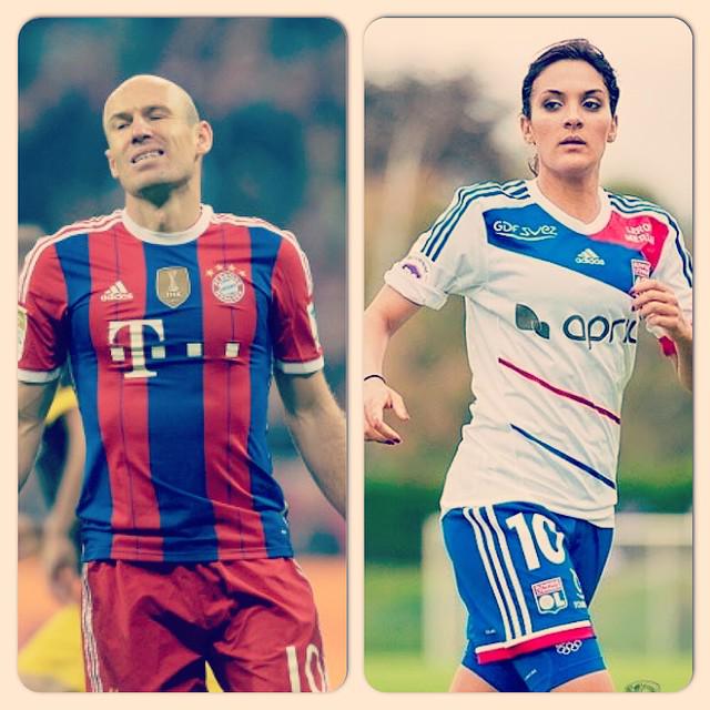 Happy birthday to Arjen Robben & Louisa Necib!  