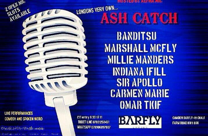SirApolloMusic's tweet photo. Barfly 30th. Be there. We are. http://t.co/KO0Yj3MnVz