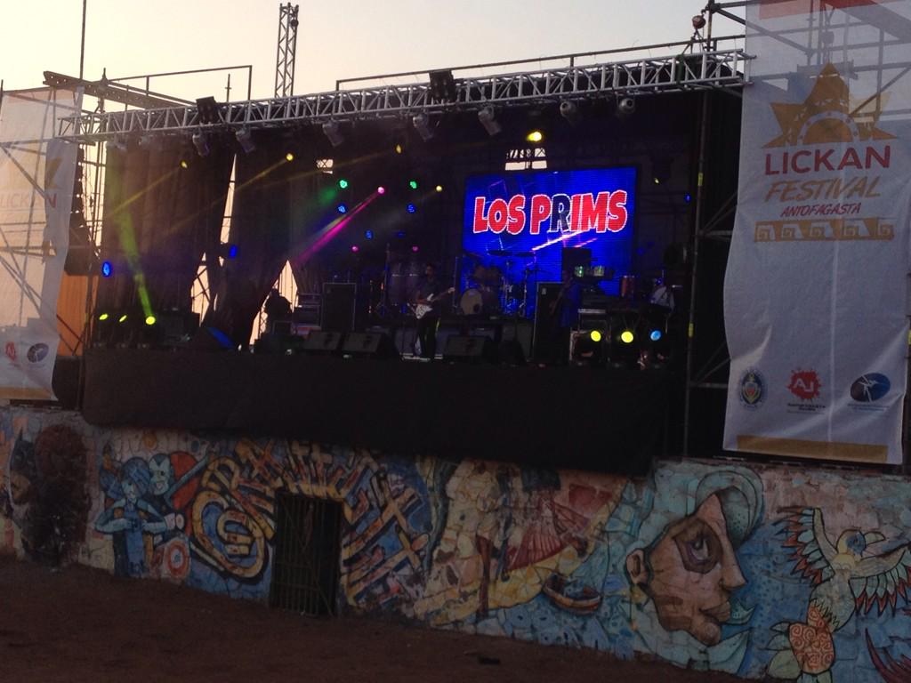 PabellonPatrio's tweet photo. Ahora en el escenario de #LickanFestival @Los_prims http://t.co/kDrNApnVkk