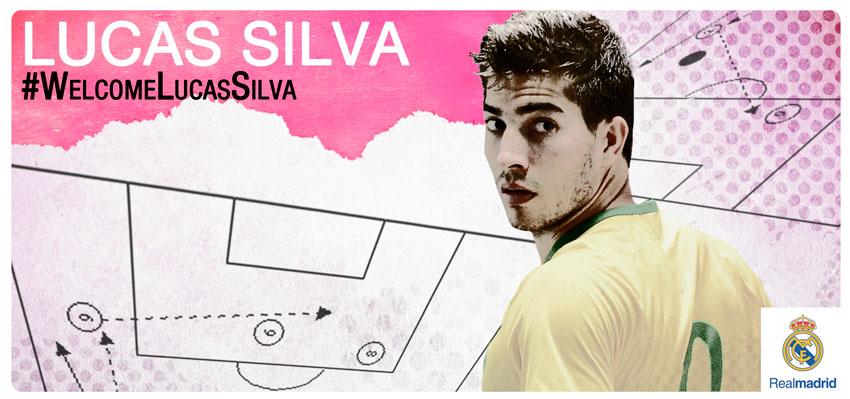 realmadriden's tweet photo. Welcome to Real Madrid, @16LucasSilva. #WelcomeLucasSilva http://t.co/4gD2F4RAkw