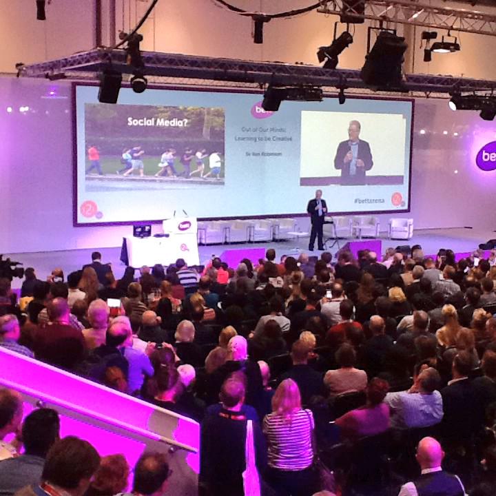 hjordisalda's tweet photo. "Pisa has become the Eurovision Song Contest of education" -@SirKenRobinson í dag á #Bett2015 #keilirbett #isbett http://t.co/aztAqY1ok4