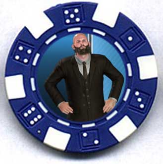 chipcustomizer's tweet photo. @SeniorPickels Here is your pic on a poker chip http://t.co/JJB7JSVs6D