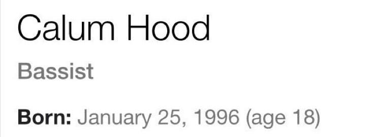   Rt this while u still can  ADVANCED HAPPY BIRTHDAY CALUM HOOD  