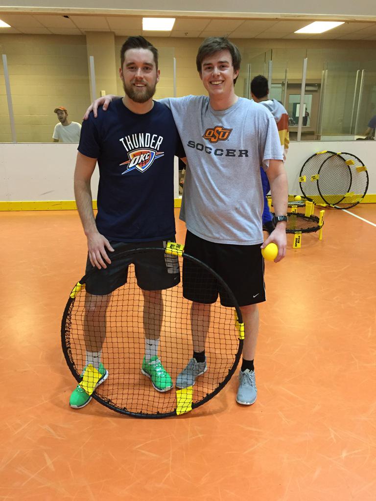 OSU_Spikeball's tweet photo. Congrats to @Jared_Bishop and @collinbyford for winning the men's bracket! http://t.co/DT1sMG3F48