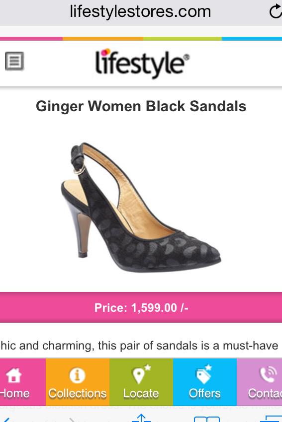 ginger by lifestyle heels