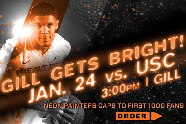 ItsMassari's tweet photo. If watching @OregonStateMBB #Commit2Build wasn't a good enough reason to get to @Gill_Coliseum tomorrow...this is! http://t.co/lWa7ko1I4t