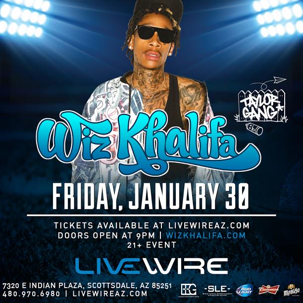 wizkhalifa's tweet photo. Super Bowl weekend. LiveWire AZ #TGOD

http://t.co/1DoreImHjs http://t.co/8f4SLe7kcp