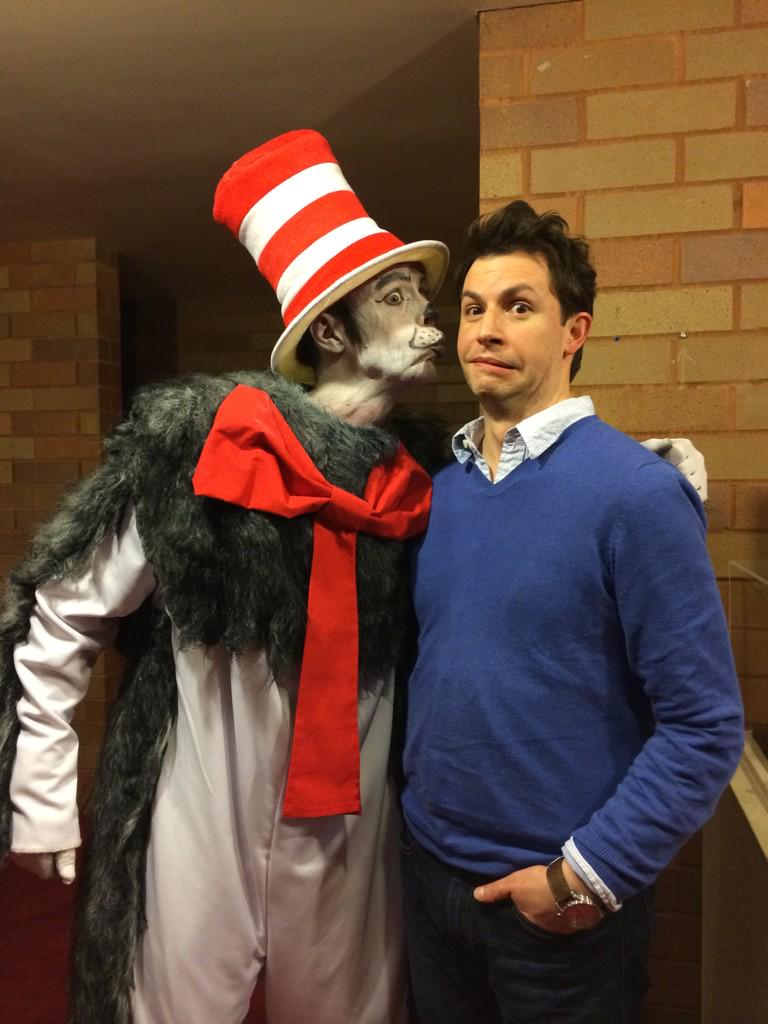 PlayersGuild's tweet image. Photo from our fantastic opening night of Cat in the Hat, remaining shows this weekend are almost sold out!