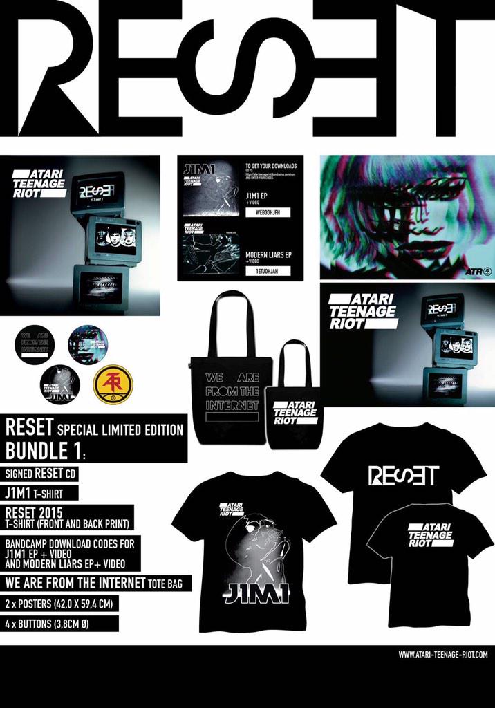 thhellishvortex's tweet image. ATR fans! You can pre-order "Reset" limited edition bundles now
shop.the-hellish-vortex.com #atariteenageriot #reset