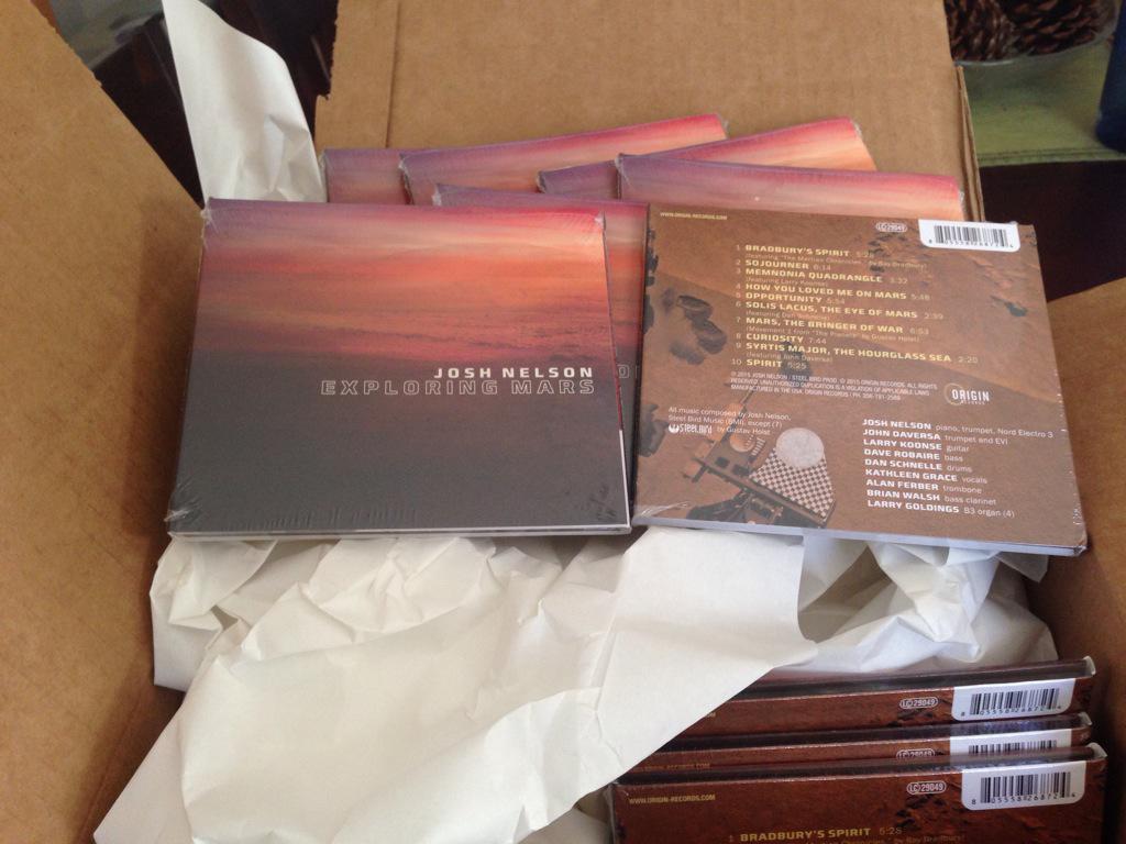 nelsonpiano's tweet image. New album! Avail. feb 17 online, visit joshnelsonmusic.com to get your copy early! #exploringmars  #originrecords