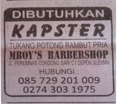 Mboys_barber's tweet photo. #jogjalowker @jogloker kapster/potong rambut pria I fulltime I pengalaman I Mboy's barbershop I 085729201009 http://t.co/35pd2Sc0Wx