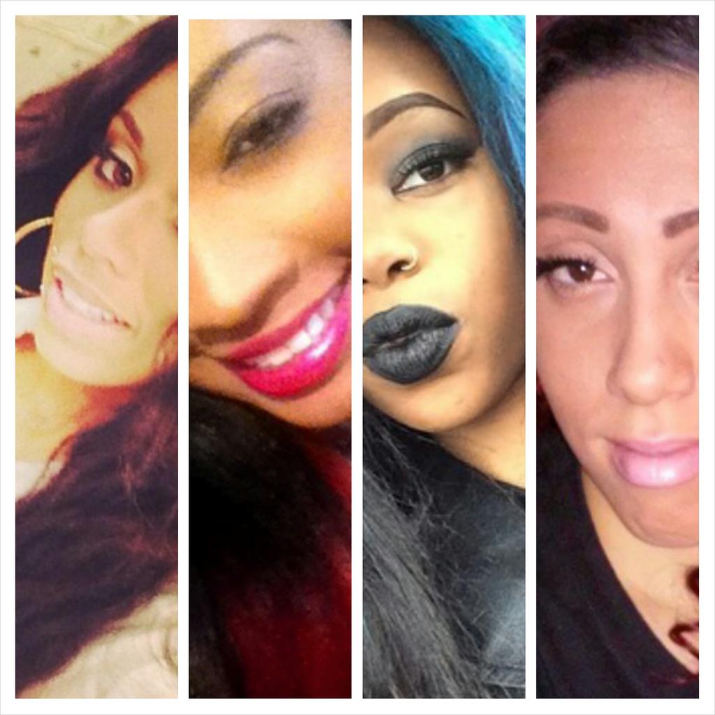 The girls got there "EYES" on you! #PGDC #QueensOfNightlife #TurnUpTV