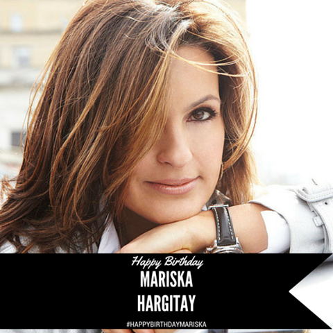 The crime: Wishing the lovely and incomparable Mariska Hargitay a happy birthday. 