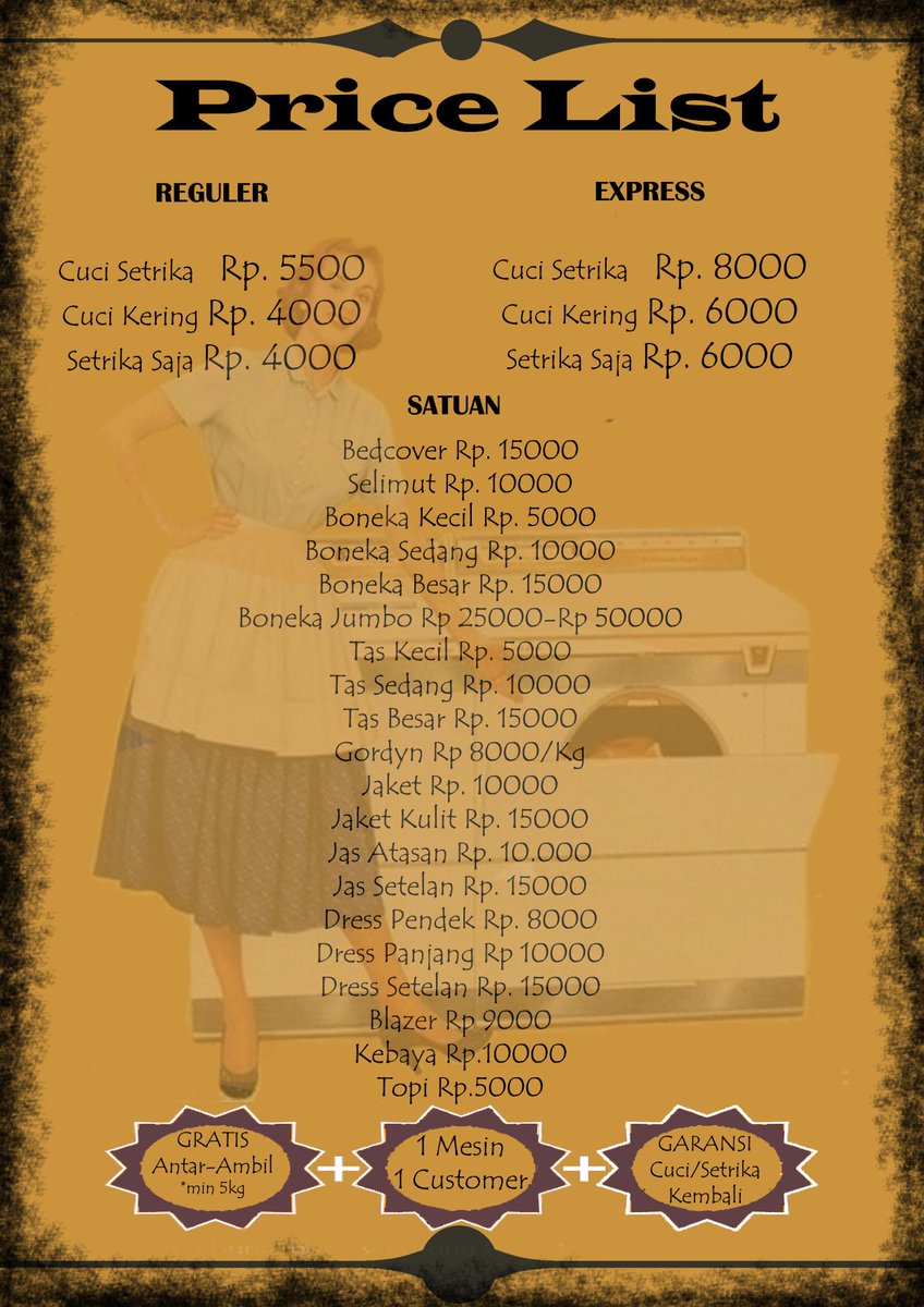Harga workshop