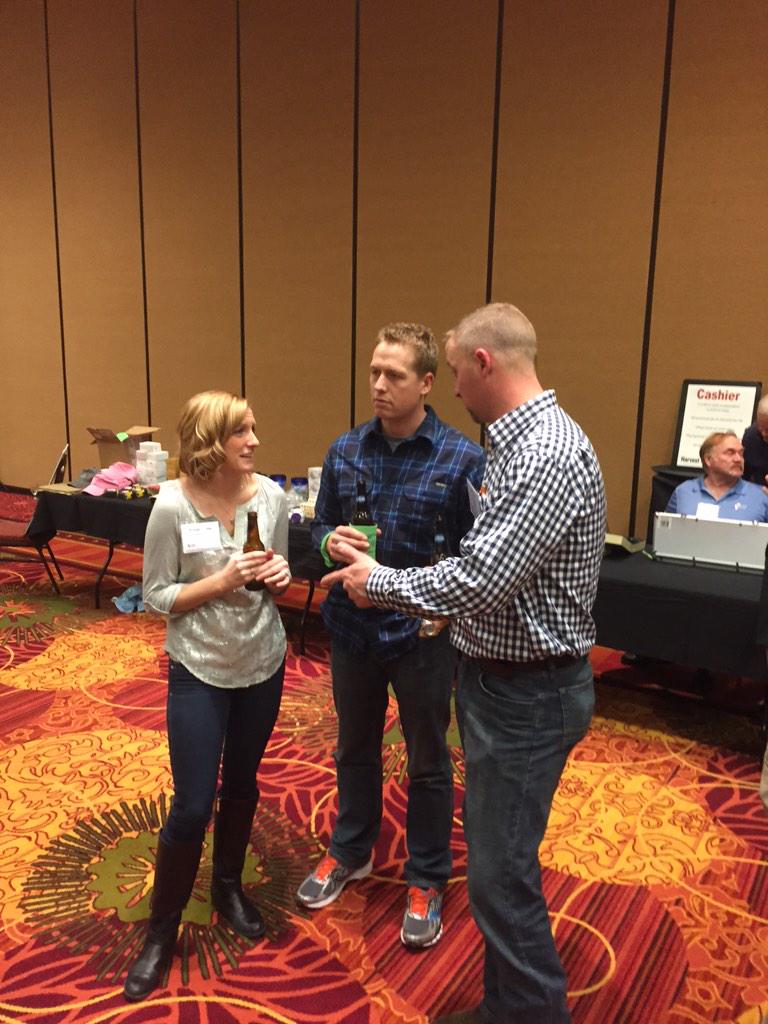 ag_guy04's tweet photo. Always trying to sell Pioneer corn. @kmliefer @cdrhill1 #ILFBYLC15 @ILFarmBureau http://t.co/TugS0gORoF