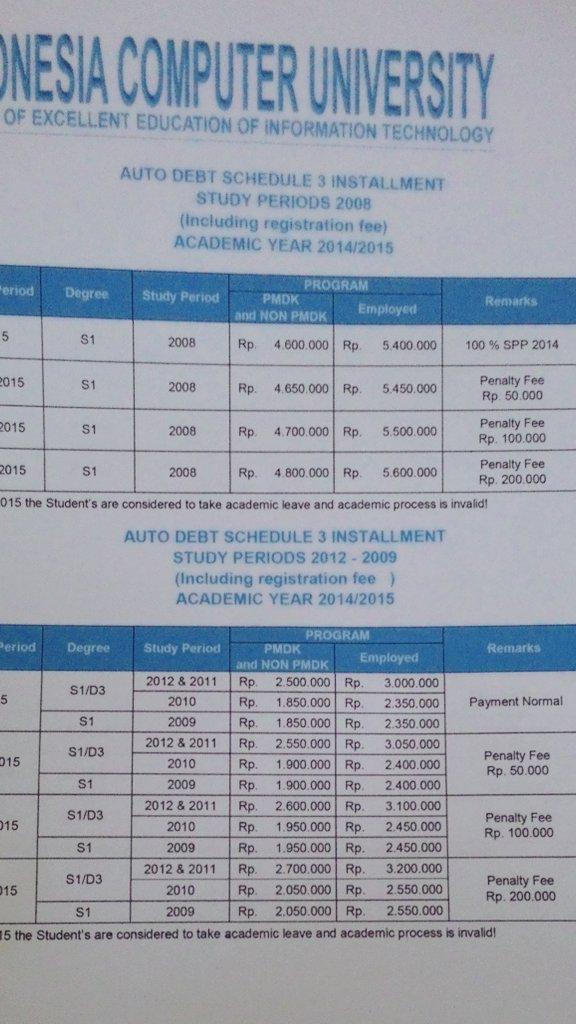 infounikom's tweet photo. #InfoAutodebt semester genap angkatan 2008 - 2012 , dont miss it ya baraya ๐ http://t.co/R3nKgT91p0