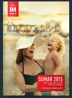 urvalutsyn's tweet photo. Nýr sumarbæklingur! http://t.co/8UJfU7I64g
