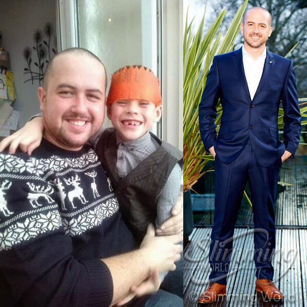 SlimmingWorld's tweet photo. Introducing our first-ever Mr Sleek David Eyres, who joined #SlimmingWorld in January 2014 &amp; has since lost 4st 7lbs! http://t.co/HOknGFRITu