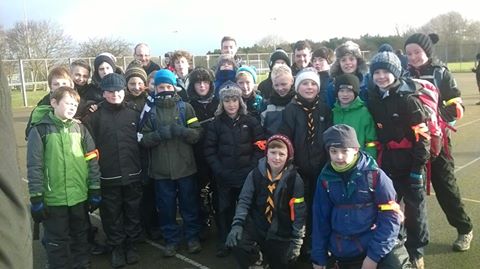 8th Pen ready to set off for moonlight #moonlight2015