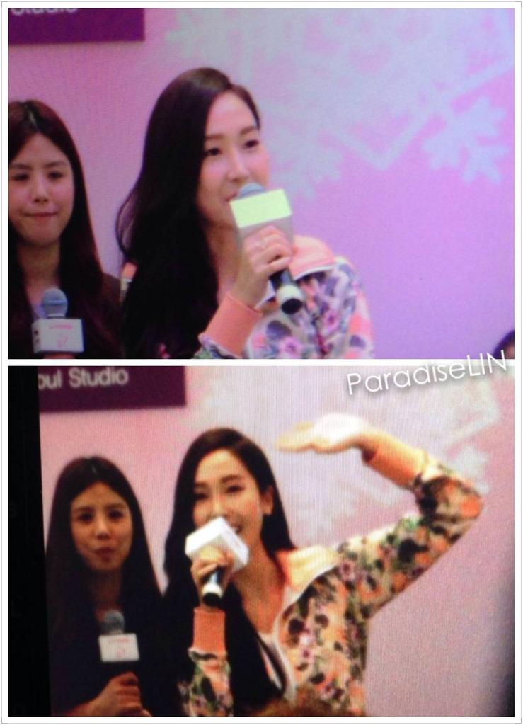 [PIC][23-01-2015]Jessica xuất hiện tại Thành Đô để tham dự buổi fansign đầu tiên cho thương hiệu "Lining" B8G9CgpCEAAC34N
