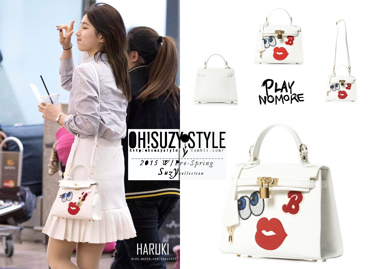 Bae Suzy Style Oh Suzy Style Incheon Airport Playnomore For Beaker X Mas Edition Be Shy Girl Bag 279 Brand Playnomore Http T Co Gtomc4d9p7 Twitter