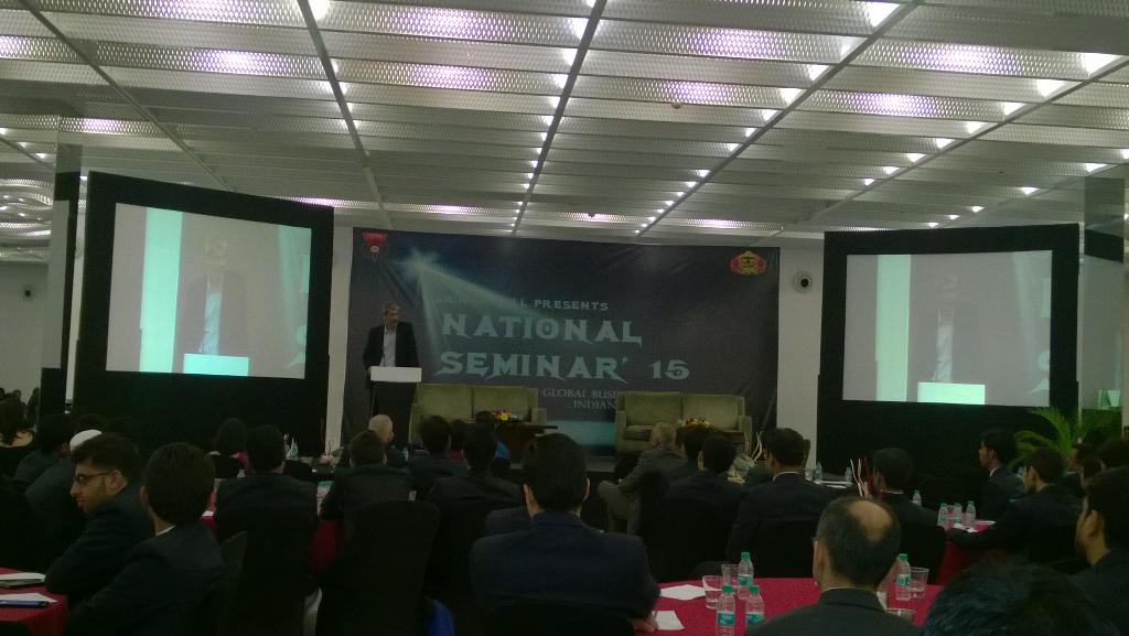 PUMBAtweet's tweet photo. @AnupamSaraph "one of the challenges that companies face is that of resources"
#Pune #pumba #natsem15 #hyattregency http://t.co/adOfxnaYaH
