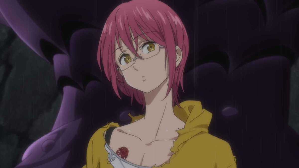 名シーン1位】鎧巨人へ放たれた矢を素手で掴んで止めた男、アランは、変装を解く。特徴的な口調、そして胸元の刺青─それはまさしく〈七つの大罪〉の一人、〈色欲の罪（ゴート・シン）〉のゴウセルだった!!  #七つの大罪