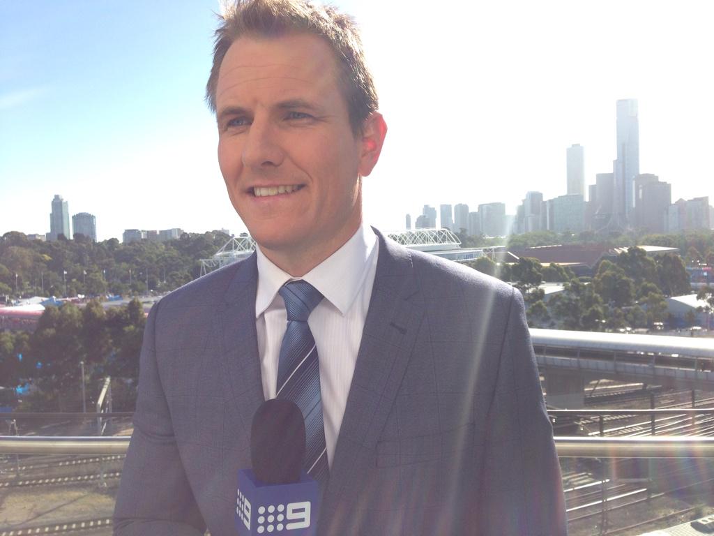 Love this time of year. Live from Melbourne Park for <a href="/AustralianOpen/">#AusOpen</a> - <a href="/9NewsMelb/">9News Melbourne</a> soon. <a href="/BRIGGINS_/">B R I G G I N S</a>