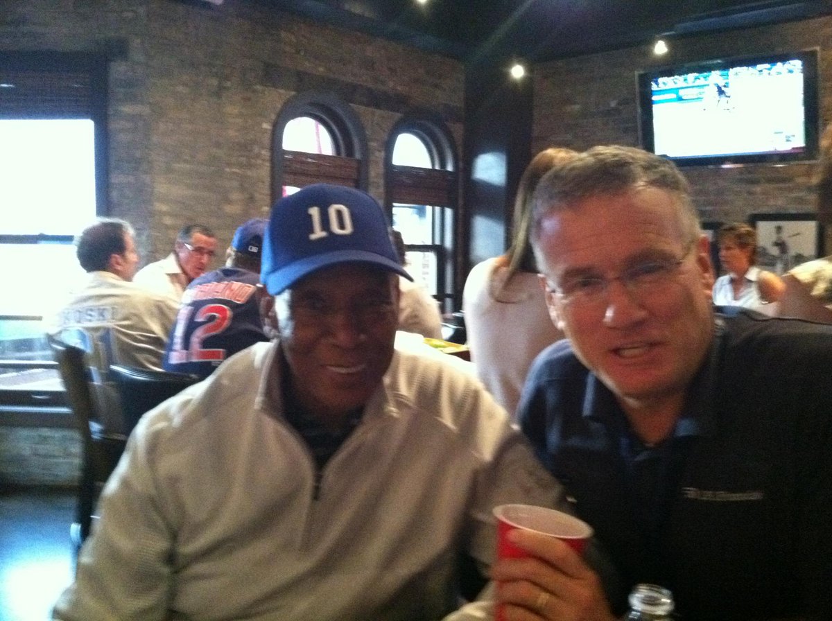 c_simons's tweet image. Miss you Ernie, you didn't know me but took the time to talk with me in the outfield bleachers.