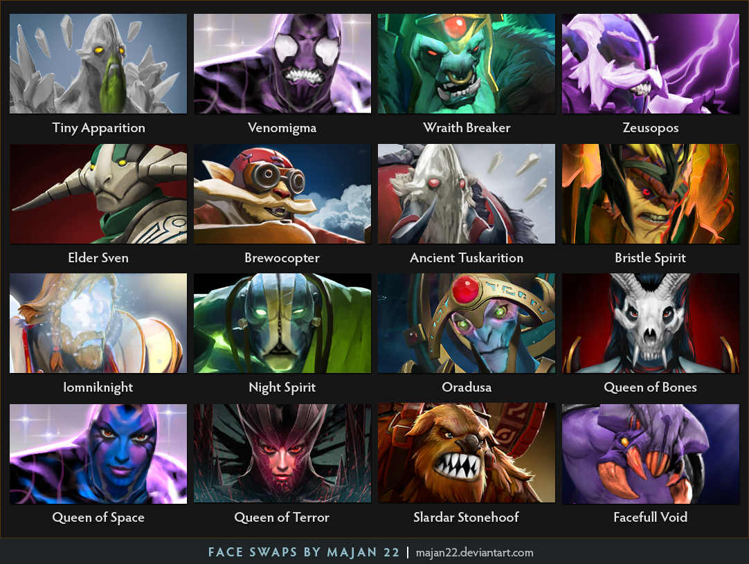 Dota 2 название героев