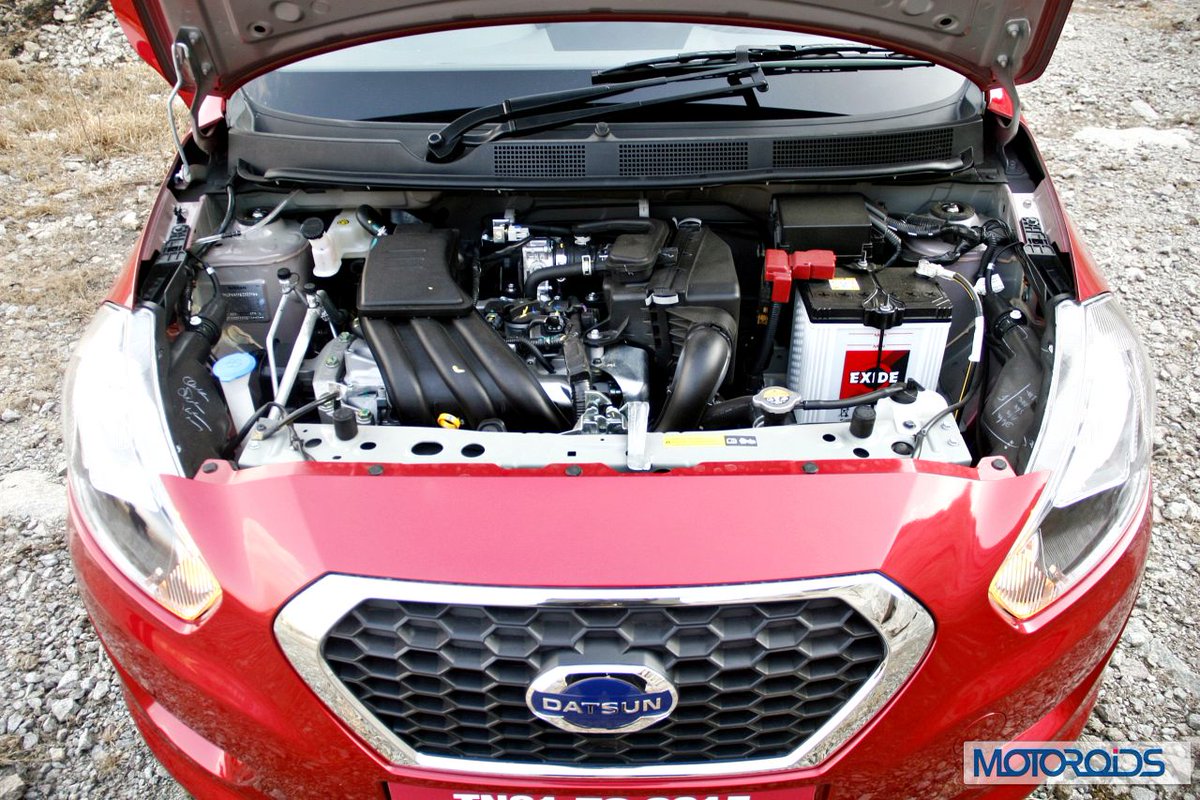 datsun on-do подкапотка