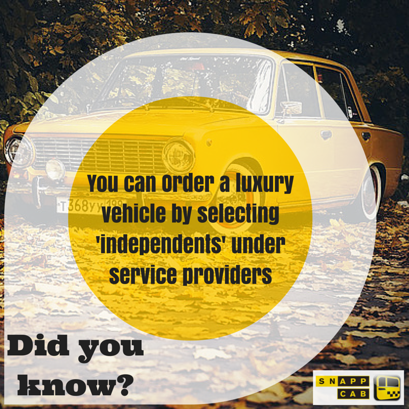 SnappCab's tweet photo. Luxury vehicles? No problem! http://t.co/J8Yixz5S7l