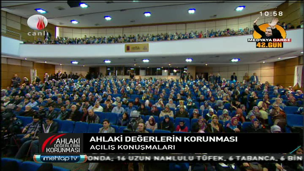 mehtaptv's tweet photo. #AhlakiDeğerlerinKorunması Sempozyumu gün boyunca @mehtaptv den CANLI @YeniUmitcomtr http://t.co/Zx9r8n29Vz