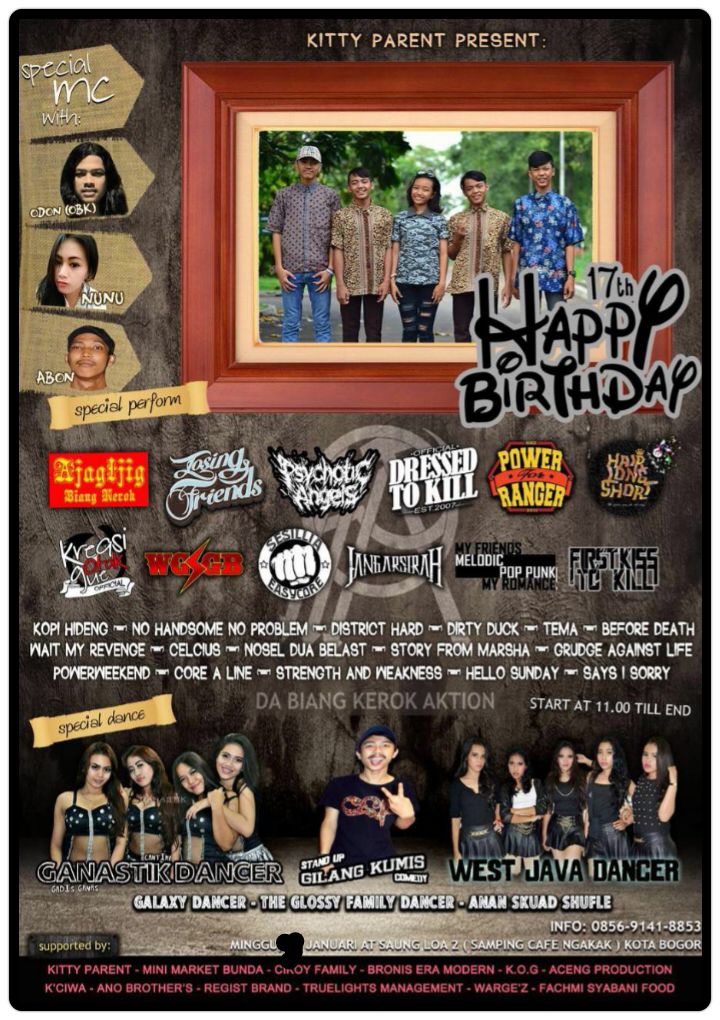 Besok, <a href="/psychoticangels/">Psychotic Angels</a> di saung loa (sebelah cafe ngakak, cimanggu bgr) main jam: 17.00 \m/