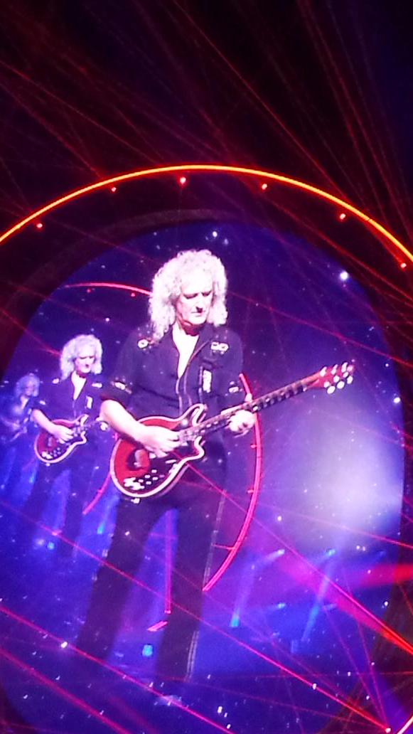 RoseMariesCakes's tweet photo. @adamlambert @QueenWillRock  Excellent night in Birmingham last night! you guys rocked! fantastic 😀 http://t.co/7w0h5SIs0h