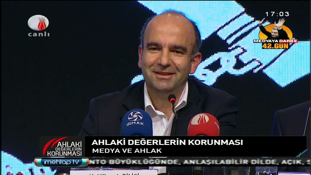 mehtaptv's tweet photo. #AhlakiDeğerlerinKorunması nda @ahamitbilici medya ve ahlakı konuşuyor. @YeniUmitcomtr @hiramagazine @sosyalpencere http://t.co/73VMY1RHOp