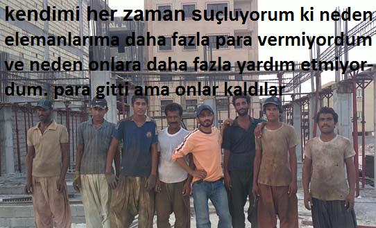 Cihanpur's tweet photo. kendimi her zaman suçluyorum ki neden elemanlarıma daha fazla para vermiyordum ve neden onlara daha fazla yardım... http://t.co/5W9CNzm3F6